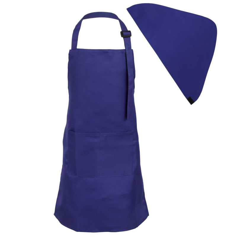 メール便 送料無料 エプロン 三角巾 2点セット 名入れ お名前 刺しゅう