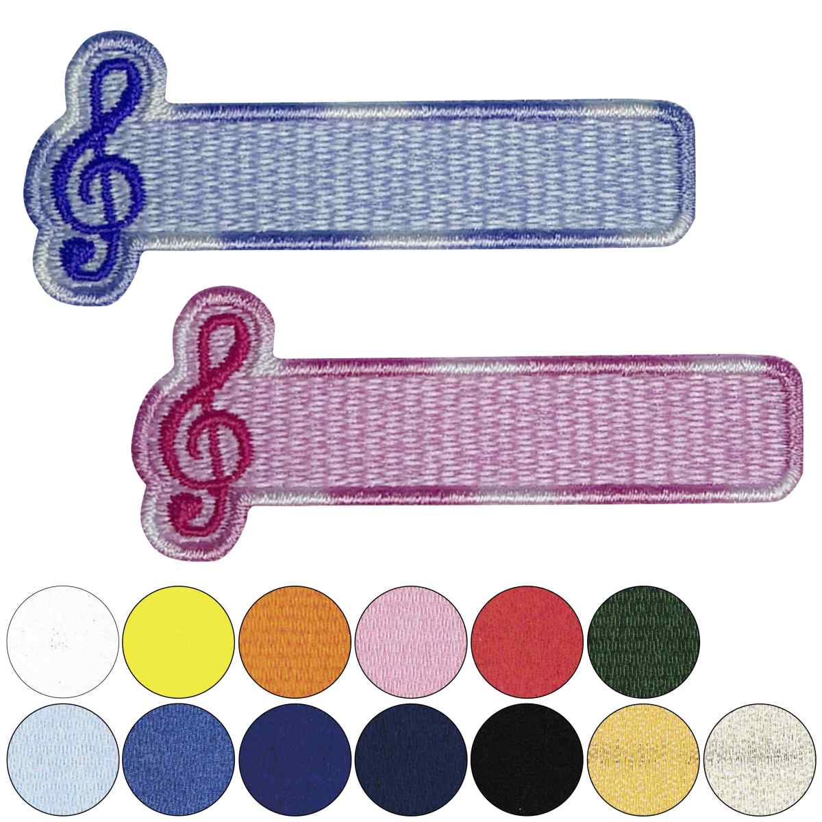 お名前 ワッペン 3個セット 刺しゅうワッペン アイロン熱着 刺繍 刺繍 