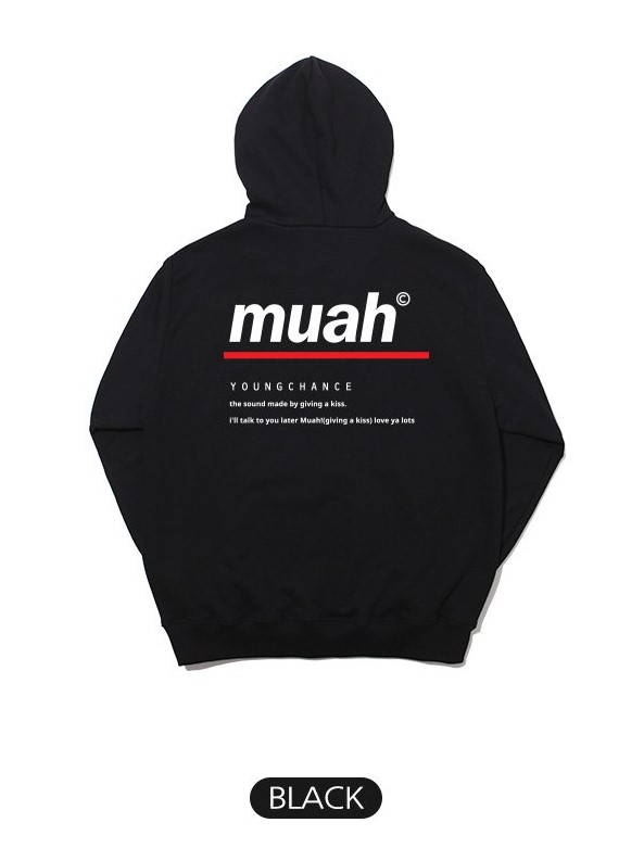 30%OFF 送料無料 　 muah muah ムーアムーア REDLINE LOGO OVERFIT HOODIE レッドラインロゴオーバーフィットフーディー　裏起毛 muahmuah 30%OFF 送料無料 muah ムーアムーア REDLINE LOGO