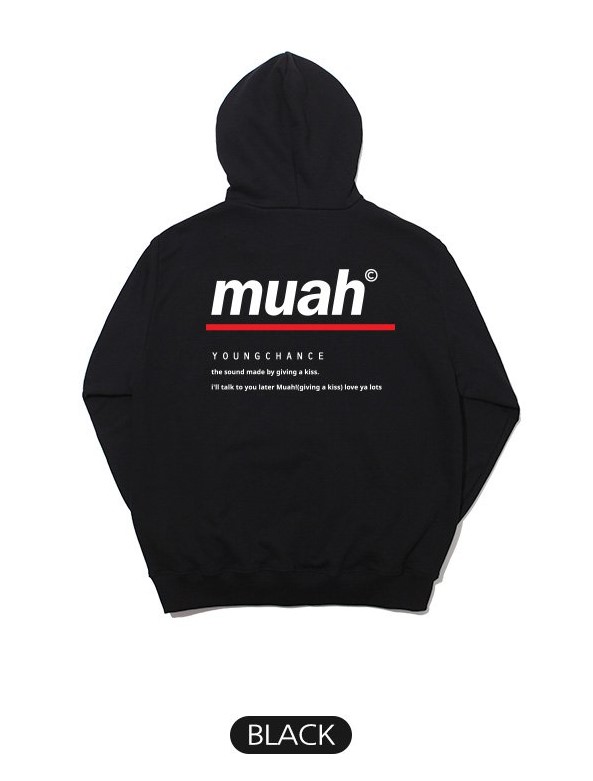 30%OFF 送料無料 　 muah muah ムーアムーア REDLINE LOGO OVERFI...