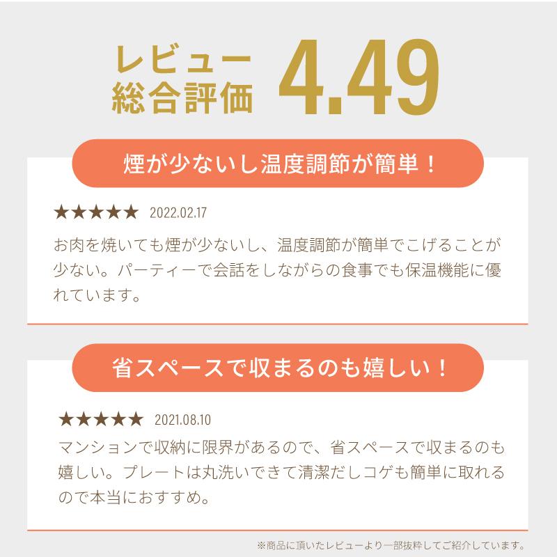 ホットプレート 焼肉 おしゃれ ギフト 無煙 小型 アビエン マジック