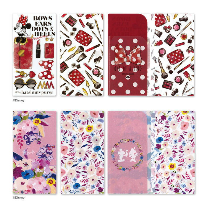 日本製 抗菌 ディズニー マスクケース ３ポケット 2個セット 持ち運び メール便送料無料 | Disney | 06