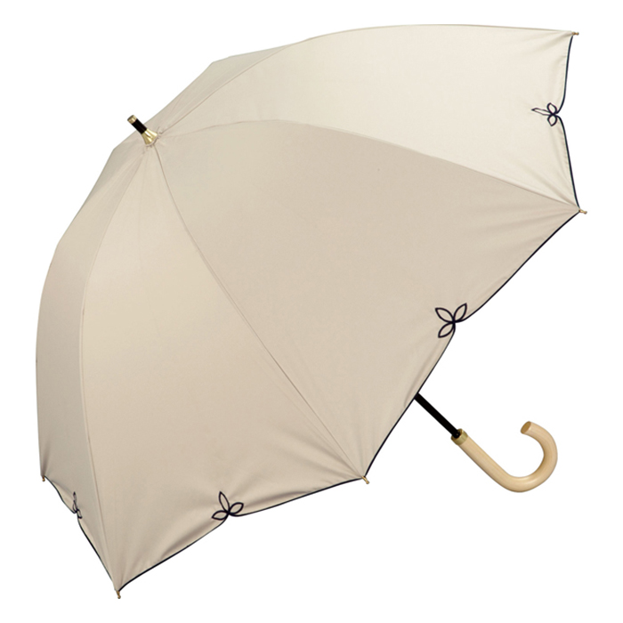 Wpc. wpc 遮光ドームワイドスカラップ 日傘 長傘 完全遮光 晴雨兼用 送料無料 ギフト