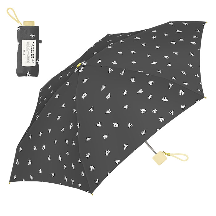 折りたたみ傘 a.s.s.a オールインアンブレラ コンパクト 晴雨兼用傘 