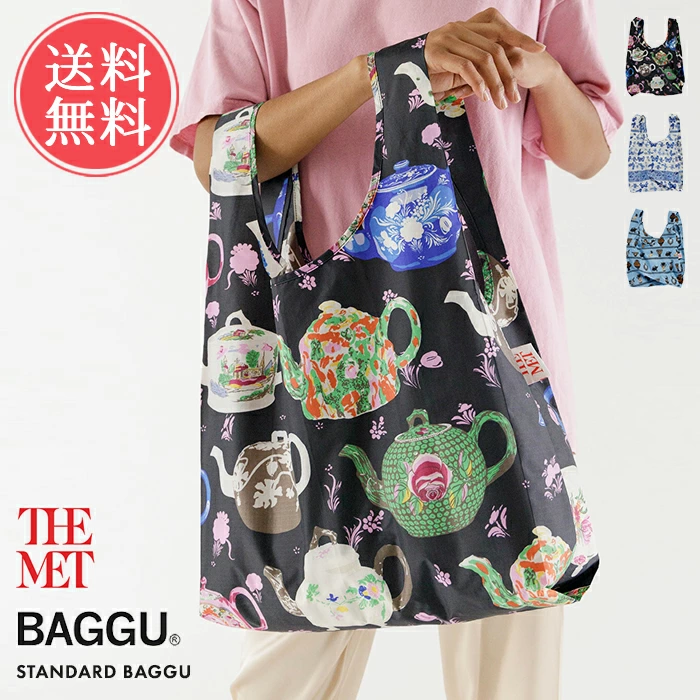 BAGGU バグゥ エコバッグ THE MET STANDARD メトロポリタン美術館 ブランド エコバック 折りたたみ 折り畳み メール便 送料無料  ユニセックス