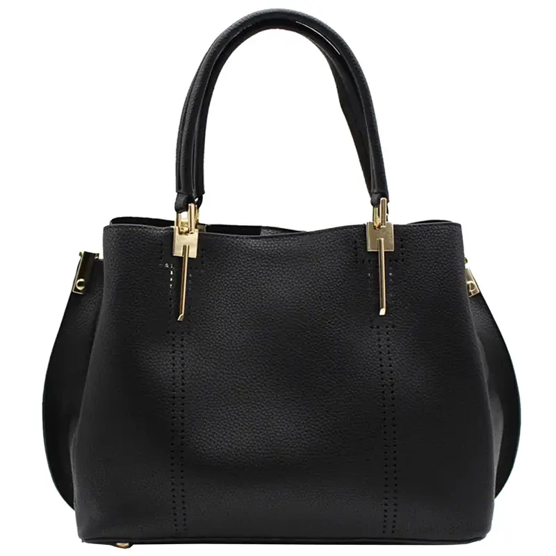 D.KELLY パンチングデザイン トートバッグ トートバッグ バッグ バック かばん 鞄 レディース 大容量 A4対応 合皮 ファスナー付き 送料無料 |  | 01