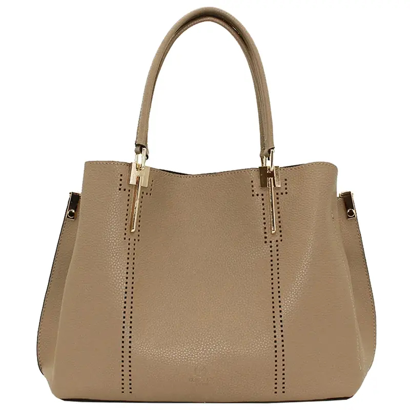 D.KELLY パンチングデザイン トートバッグ トートバッグ バッグ バック かばん 鞄 レディース 大容量 A4対応 合皮 ファスナー付き 送料無料 |  | 03