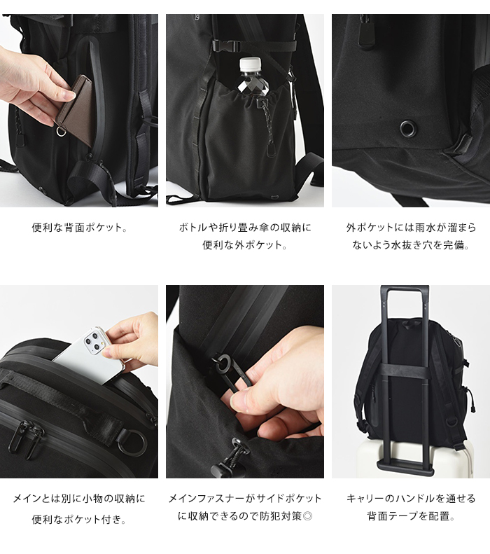 MILEST バックパック リュック バッグ LIKID サイドバックルバックパック 防水 大容量 送料無料 | MILESTO | 04