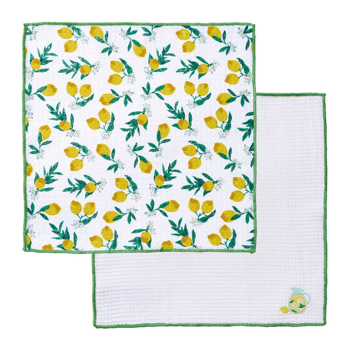 REP 刺しゅう・プリント ディッシュクロス 2枚セット キッチンクロス カウンタークロス |  | 04