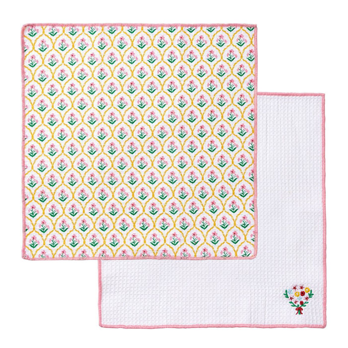 REP 刺しゅう・プリント ディッシュクロス 2枚セット キッチンクロス カウンタークロス |  | 05