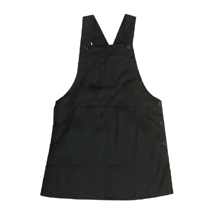 メール便 送料無料 チノ サロペット エプロン レディース おしゃれ 保育士 シンプル 大人 | PAGE ONE（ファッション） | 01