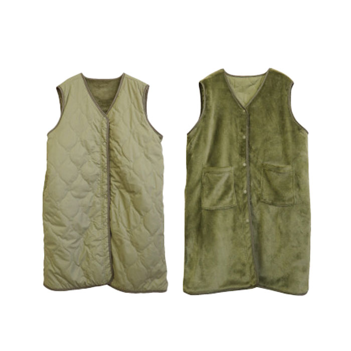 Afternine（アフターナイン） 送料無料 裏ボア キルティング ベスト