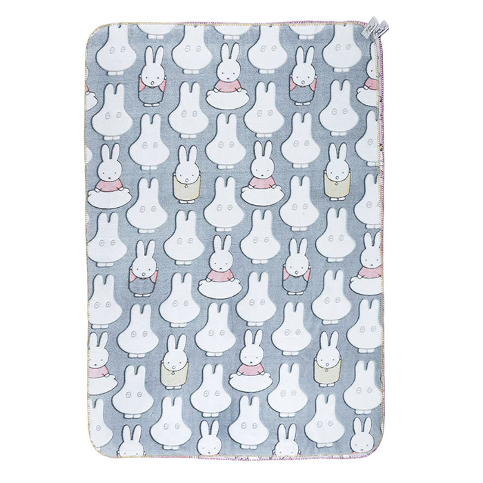 Miffy Dick Bruna 蓄光 ファニーブランケット L ブランケット ミッフィー 大判 ひざ掛け 毛布 ポンチョ ディックブルーナ 送料無料 | HEMING'S | 04
