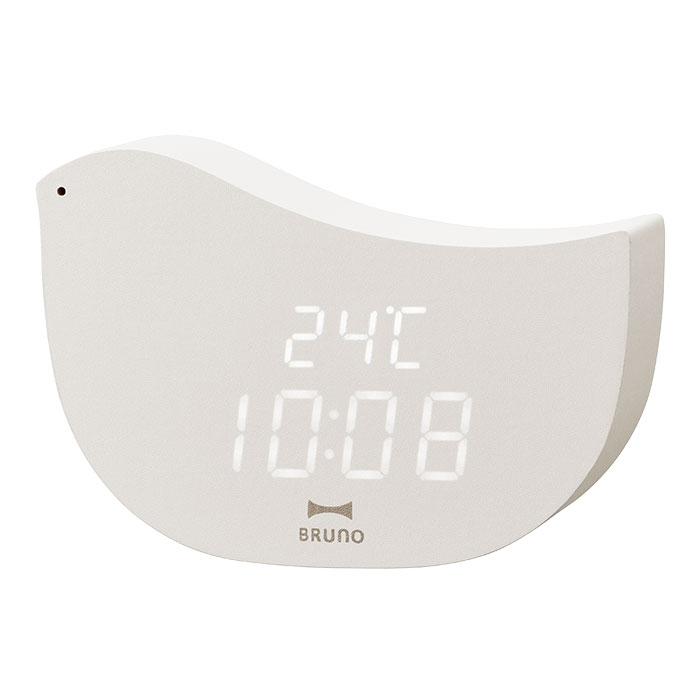 BRUNO モチーフクロック クラウドクロック 時計 置き時計 ブルーノ 置時計 目覚まし時計 卓上時計 温度計 雲 おしゃれ かわいい 送料無料 | BRUNO | 03