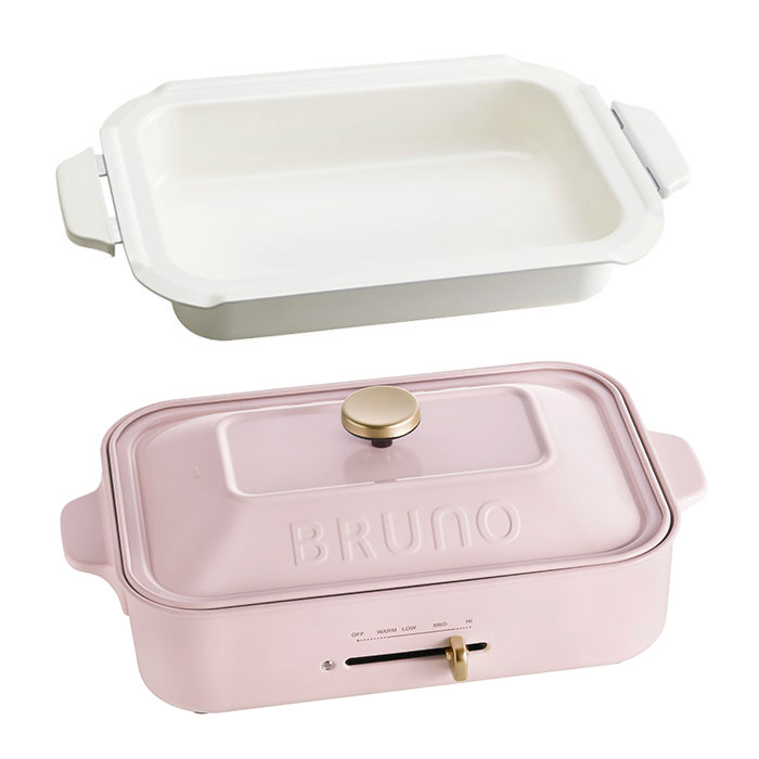 BRUNO（ブルーノ） コンパクトホットプレート セラミックコート鍋