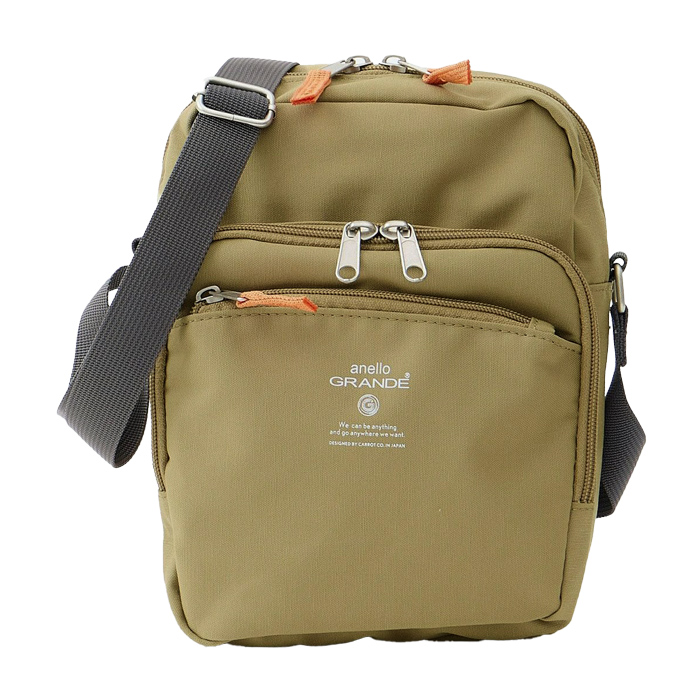 anello GRANDE CABIN スクエア ショルダーバッグ アネロ グランデ キャビン a5 サコッシュ 斜め掛け メール便送料無料 | anello GRANDE | 01