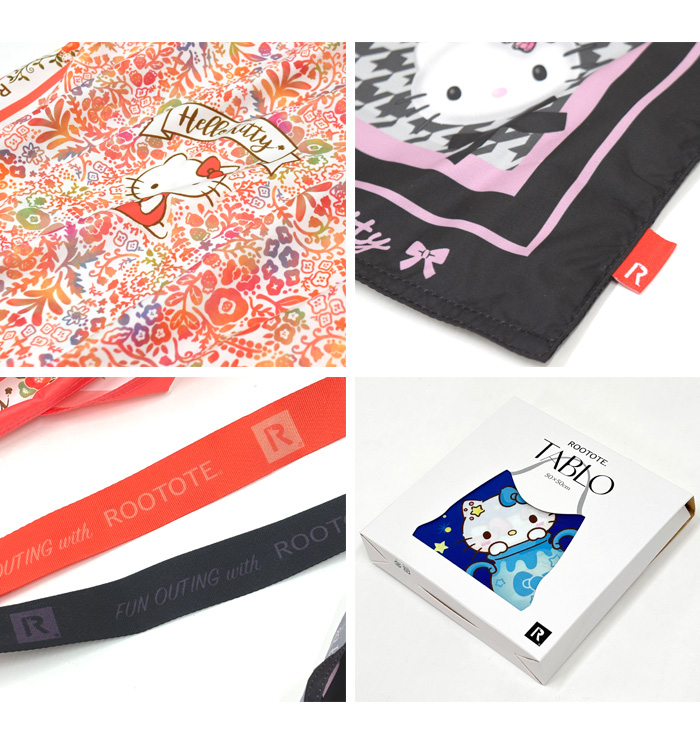 ROOTOTE（ルートート） TABLO ハローキティ スカーフのようなトート