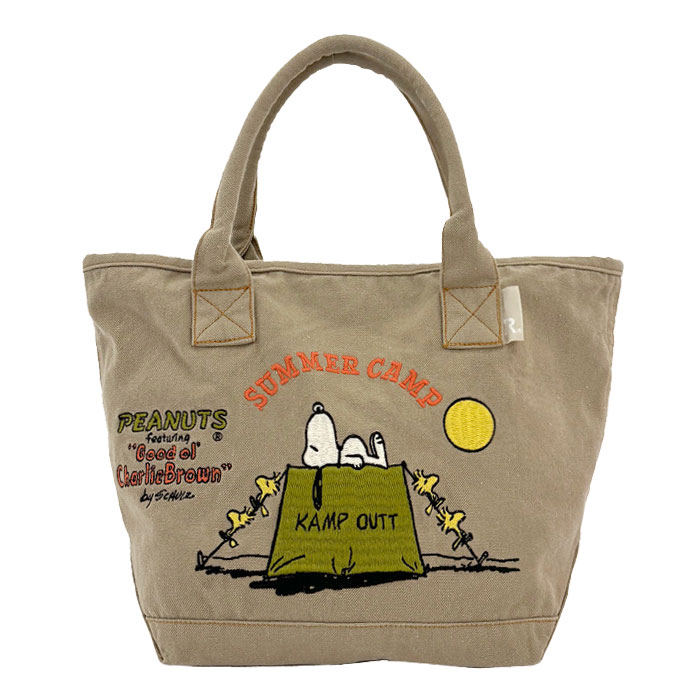 ROOTOTE snoopy ミニトートバッグ IP.デリ.シシュウ.PEANUTS-9C メール便...