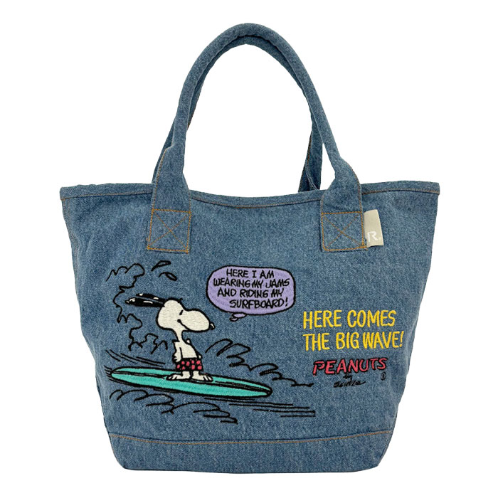 ROOTOTE snoopy ミニトートバッグ IP.デリ.シシュウ.PEANUTS-9C メール便...