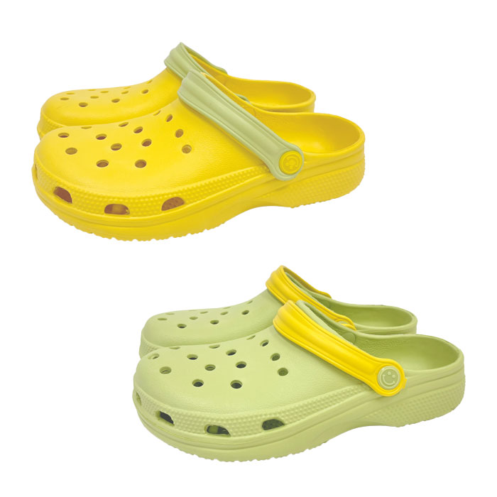 EVAバイカラーサンダル 2足セット サンダル ビーチ アウトドア クロッグサンダル クロックサンダル 送料無料 | ジップコーポレーション | 12