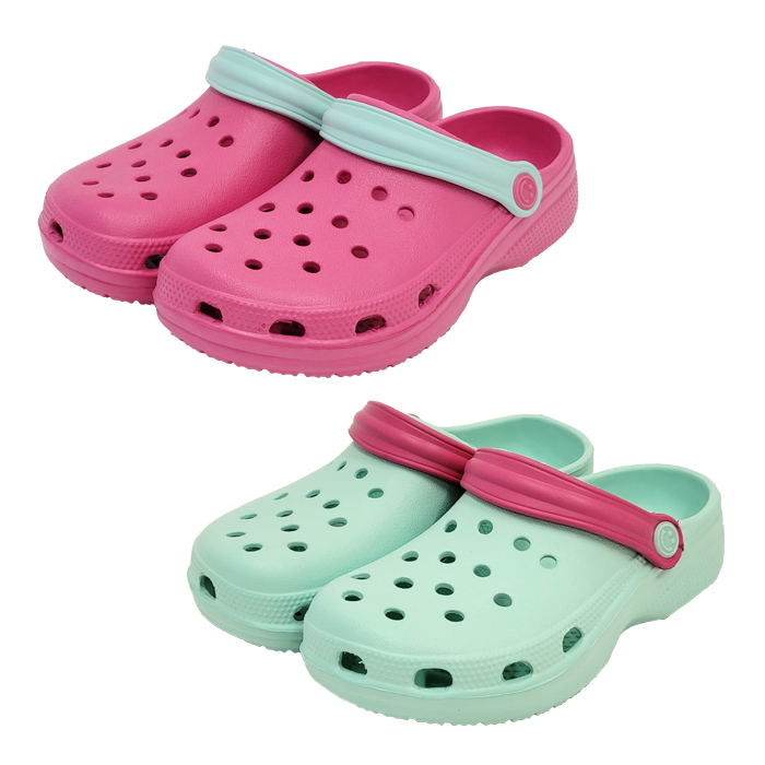 EVAバイカラーサンダル 2足セット サンダル ビーチ アウトドア クロッグサンダル クロックサンダル 送料無料 | ジップコーポレーション | 15