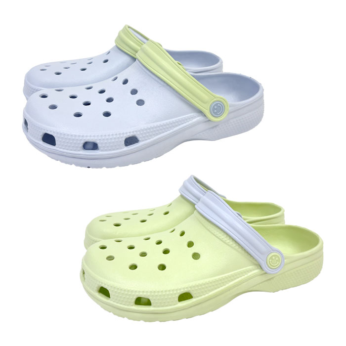 EVAバイカラーサンダル 2足セット サンダル ビーチ アウトドア クロッグサンダル クロックサンダル 送料無料 | ジップコーポレーション | 03