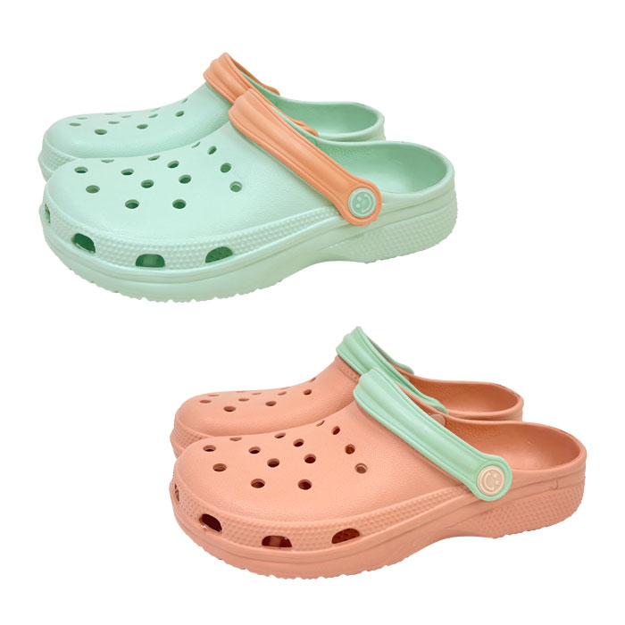 EVAバイカラーサンダル 2足セット サンダル ビーチ アウトドア クロッグサンダル クロックサンダル 送料無料 | ジップコーポレーション | 13