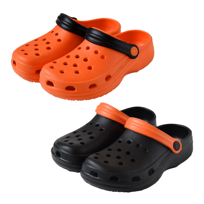 EVAバイカラーサンダル 2足セット サンダル ビーチ アウトドア クロッグサンダル クロックサンダル 送料無料 | ジップコーポレーション | 18