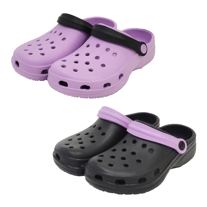 EVAバイカラーサンダル 2足セット サンダル ビーチ アウトドア クロッグサンダル クロックサンダル 送料無料 | ジップコーポレーション | 17