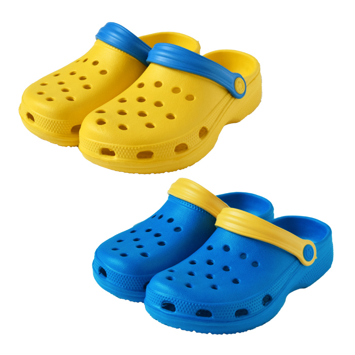 EVAバイカラーサンダル 2足セット サンダル ビーチ アウトドア クロッグサンダル クロックサンダル 送料無料 | ジップコーポレーション | 16