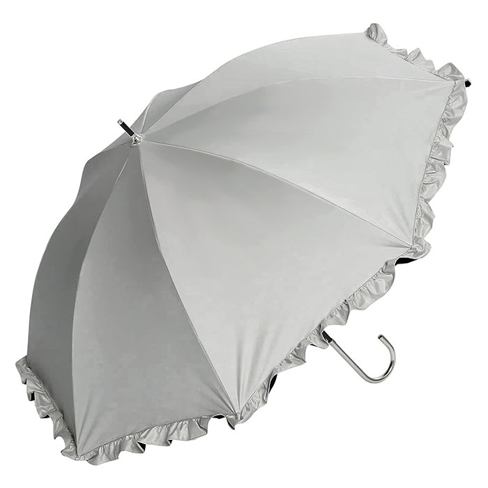 a.s.s.a 日傘 フリル 長傘 50cm 晴雨兼用 軽量 FL401 送料無料 | assa | 03
