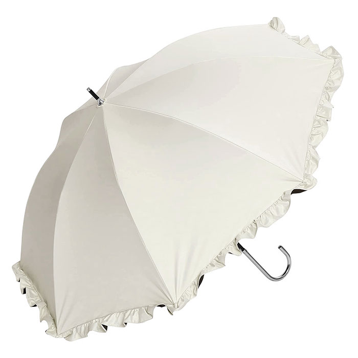 a.s.s.a 日傘 フリル 長傘 50cm 晴雨兼用 軽量 FL401 送料無料 | assa | 05