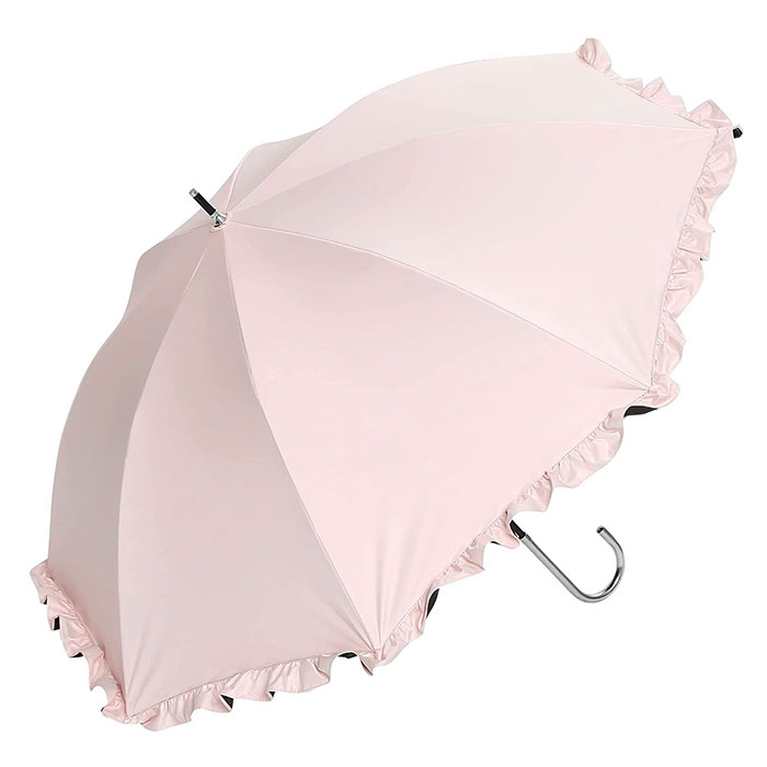 a.s.s.a 日傘 フリル 長傘 50cm 晴雨兼用 軽量 FL401 送料無料 | assa | 04