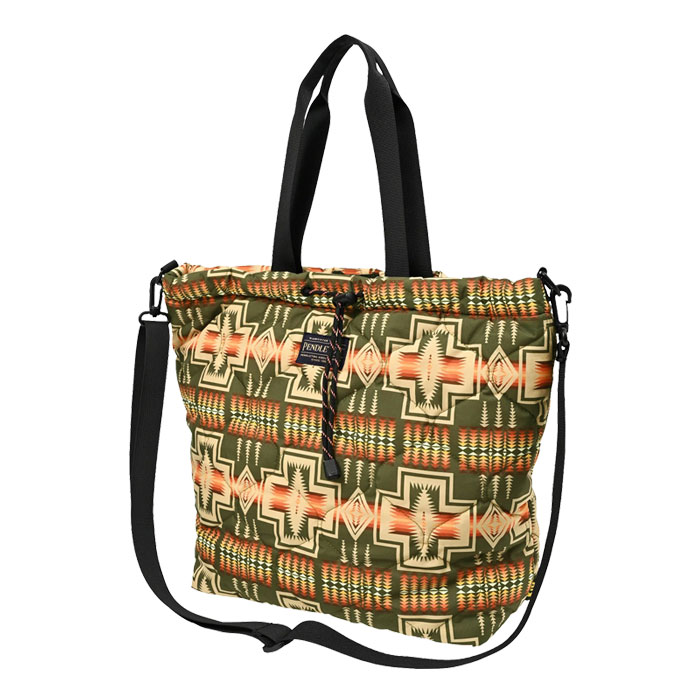 KiU（キウ） PENDLETON ペンドルトン パデッド ドロスト トートバッグ 