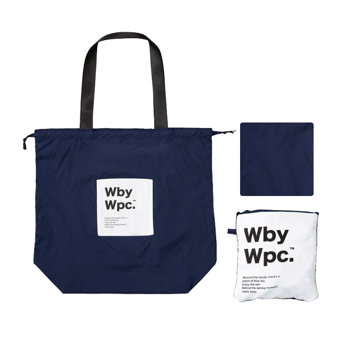 Wby Wpc. レイントートバッグ レインバッグ 防水 撥水 コンパクト メール便送料無料