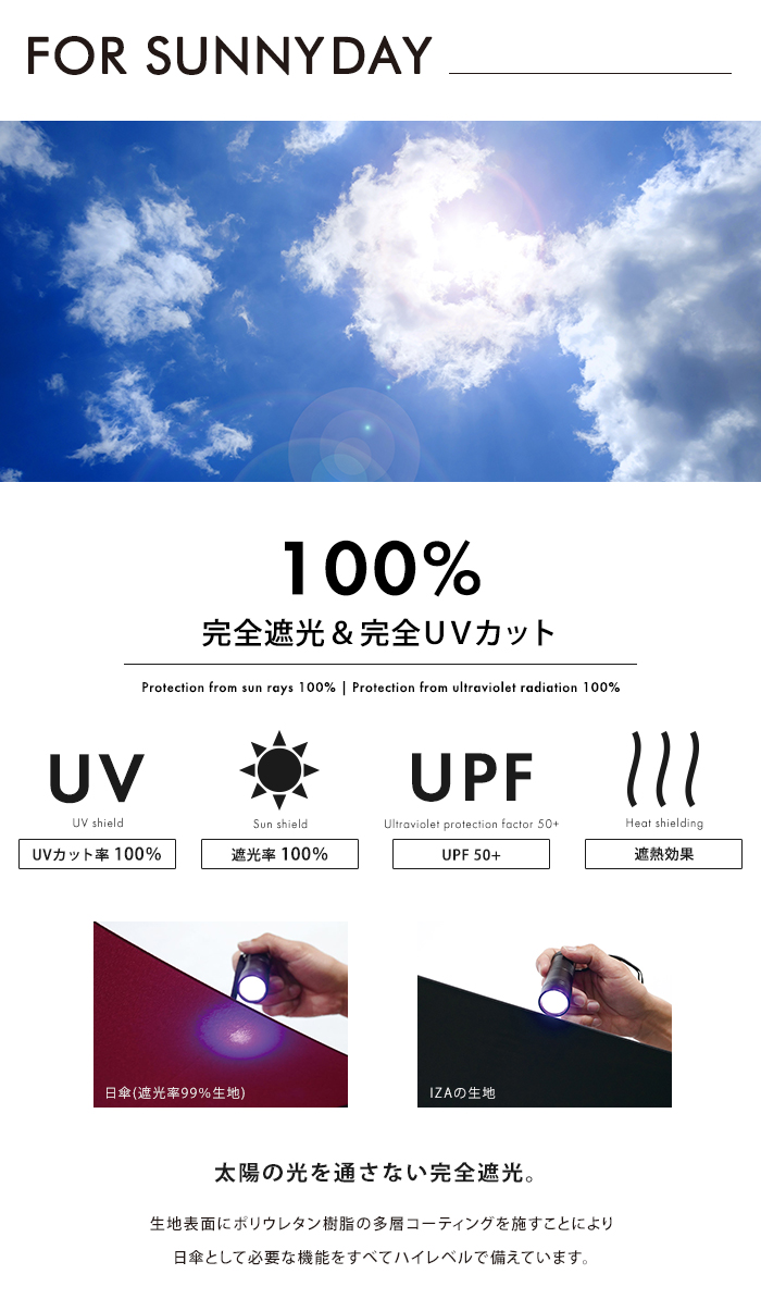 Wpc. w.p.c. IZA LARGE&COMPACT 晴雨兼用傘 傘 日傘 雨傘 折りたたみ傘 かさ メンズ 送料無料 | Wpc. IZA | 08