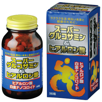 スーパーグルコサミン＆ヒアルロン酸（360粒）6個セット  芳香園製薬｜ably｜02