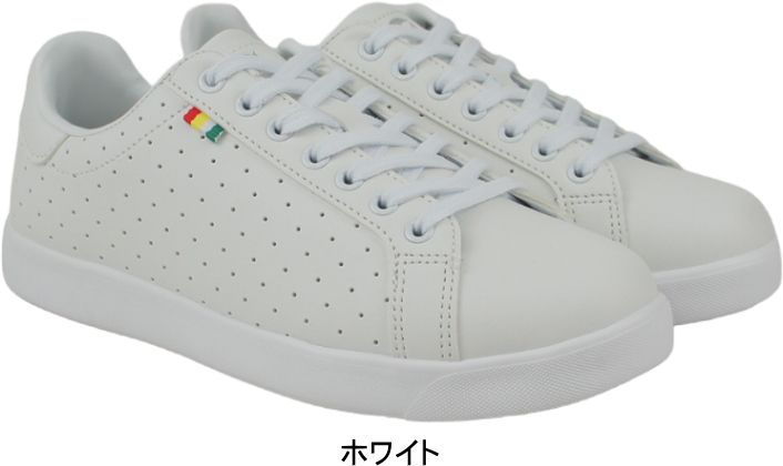 アーノルドパーマー レディース スニーカー レースアップ ひも カジュアル 白スニーカー 通学靴 ホワイト パンチング モノグラム Arnold Palmer al0707 | Arnold Palmer | 01