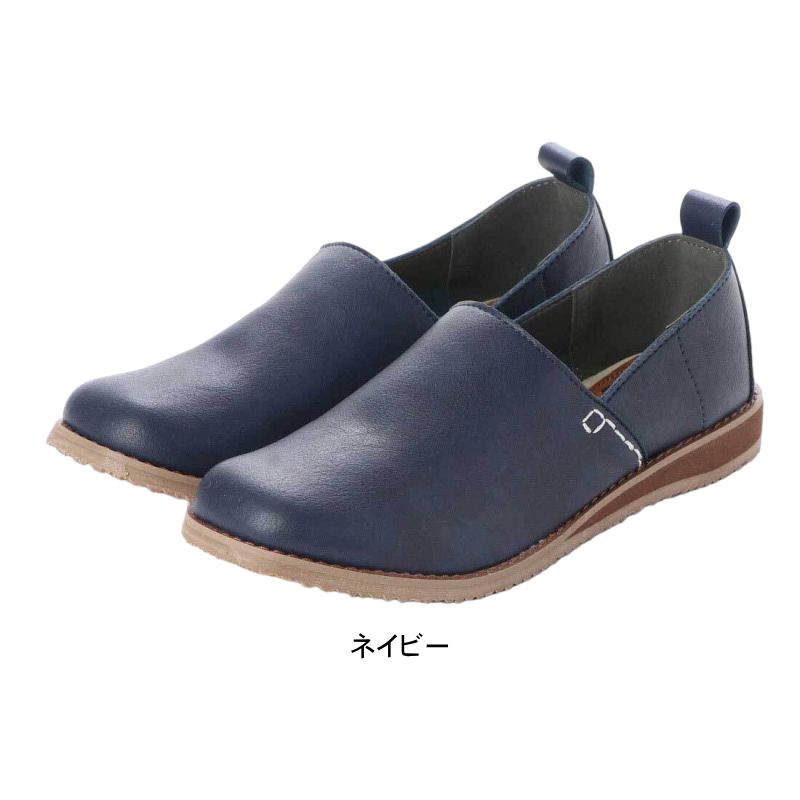 スリッポン レディース 靴 スニーカー 黒 ブラック ブラウン 茶 フラットシューズ 軽量 軽い 合皮 プレプラ 母の日 ペニーレイン PENNY LANE dyma3130 |  | 07