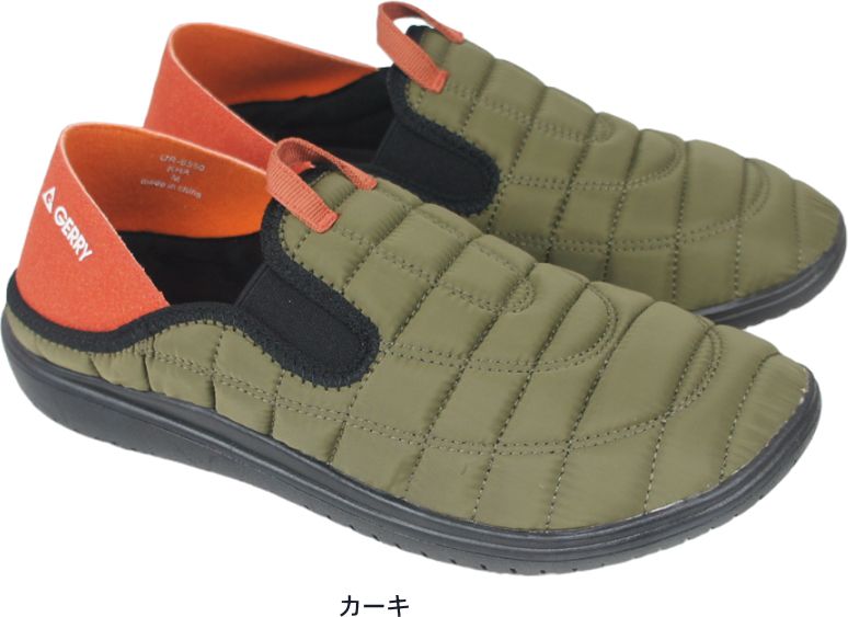 GERRY ジェリー 2WAY スリッポン サボ アウトドア クロッグ モック サンダル 軽量 難燃 燃えにくい 耐滑 キャンプ メンズ ダウン調  hrgr6550 sangr6550 | GERRY | 05