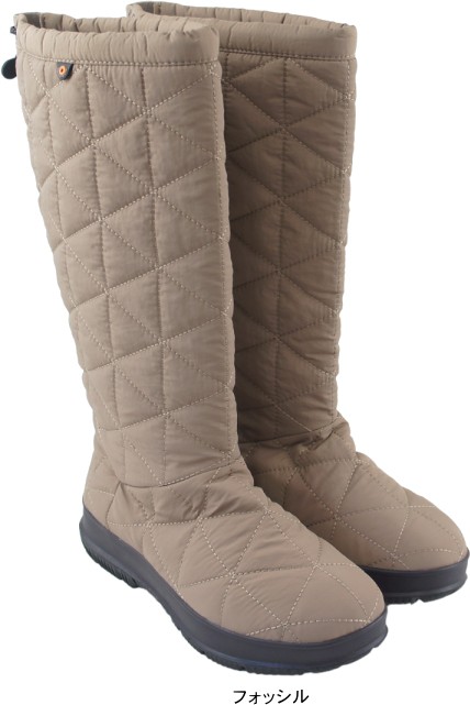 ロングブーツ レディース スノーデイ トール SNOWDAY TALL 防水 キルティング ウィンターブーツ あったかい スノーブーツ 雪 ぺたんこ BOGS ボグス roybogs72237 | BOGS | 02