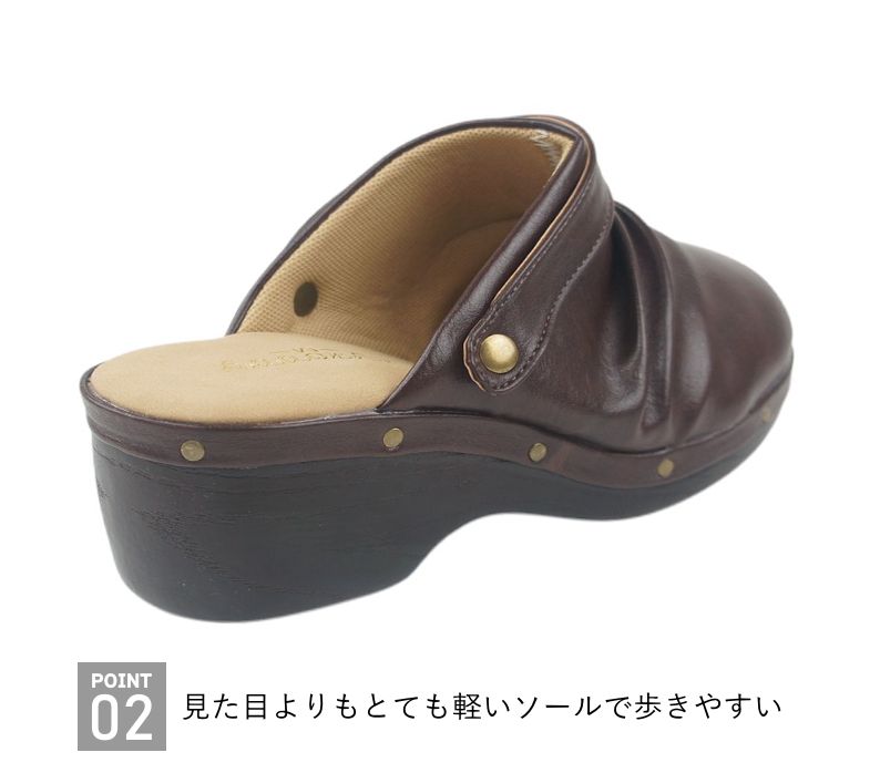 fb■2色 6cm プラットフォーム サボ風サンダル サボ サンダル レディース 厚底 プラットフォーム ソール ヒール