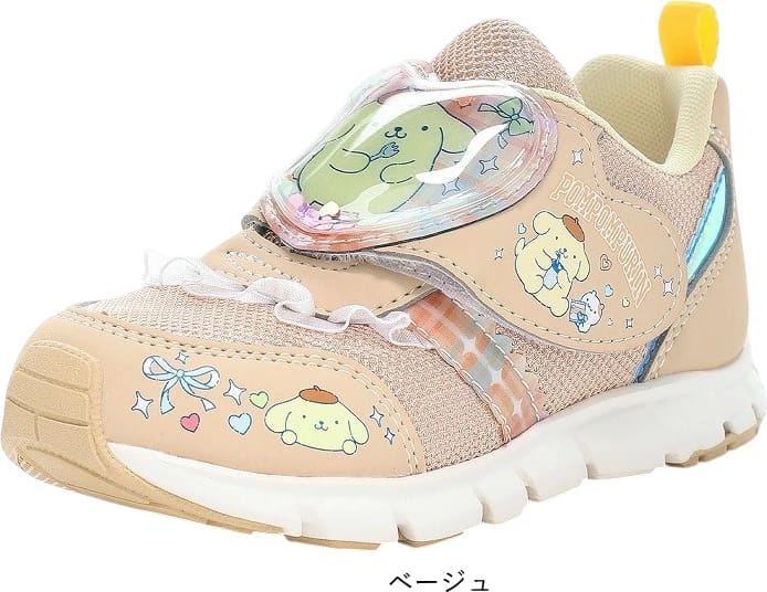 サンリオ キッズ スニーカー クロミ ハローキティ ポムポムプリン シナモロール 子供靴 キャラクター 女の子 ムーンスター シューズ tmsac042 |  | 01