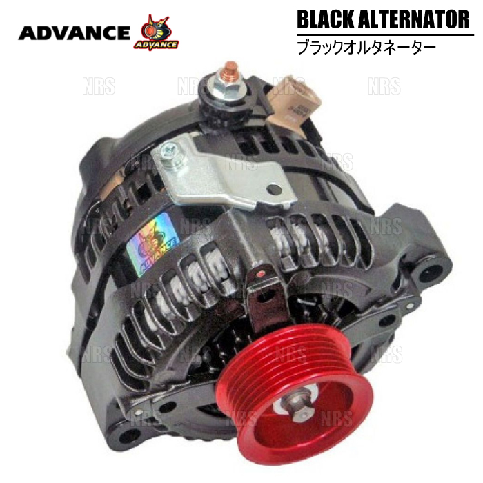ADVANCE アドバンス ブラックオルタネーター スープラ/ソアラ JZA80