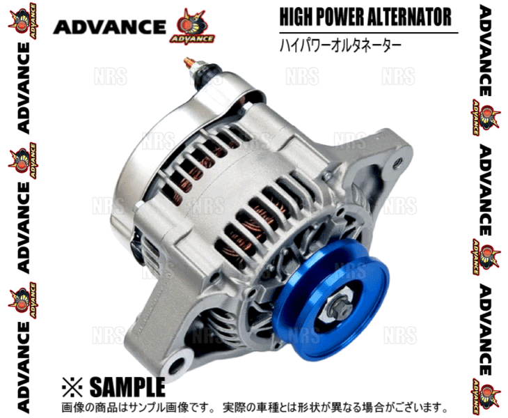 ADVANCE アドバンス ハイパワーオルタネーター ジムニー JA22W F6A (KH-K6A-4S2 : adv-kh-k6a-4s2-1002  : エービーエムストア - 通販 - Yahoo!ショッピング