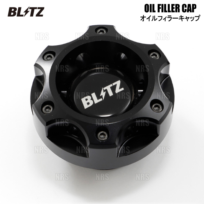 BLITZ（ブリッツ） OIL FILLER CAP BLACK オイルフィラーキャップ