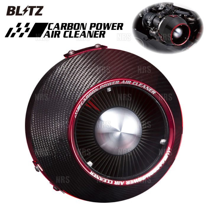 BLITZ ブリッツ カーボンパワーエアクリーナー ゴルフ7 GTI/R AUCHH/AUCJXF CHH/CJX 2013/9〜 (35210｜abmstore