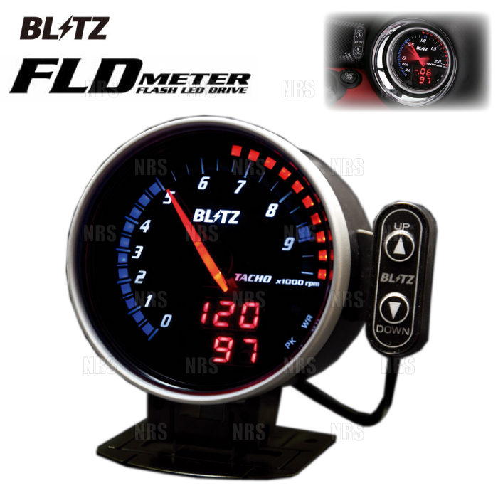 BLITZ ブリッツ FLD メーター TACHO タコメーター 車速・水温