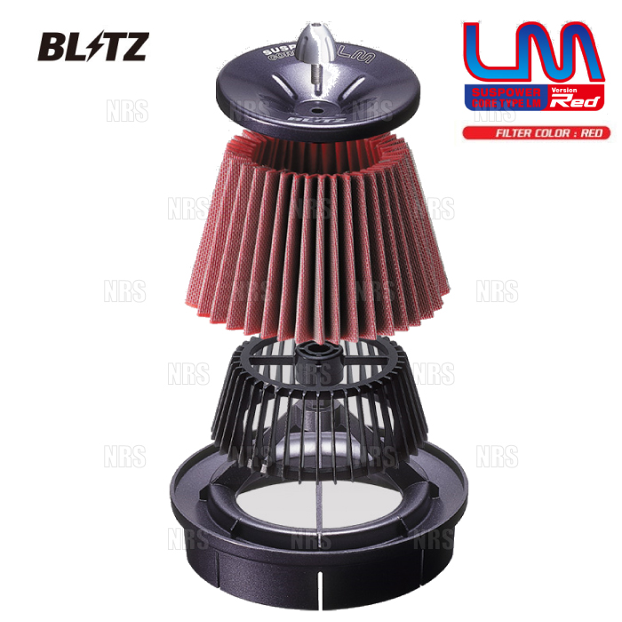 BLITZ ブリッツ サスパワー コアタイプLM-RED (レッド) GS430 UZS190 3UZ-FE 2005/8〜 (59145