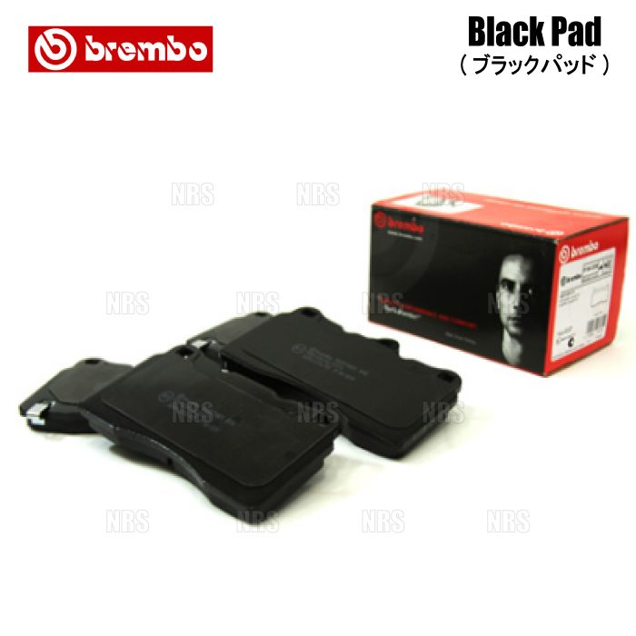 brembo ブレンボ Black Pad ブラックパッド (フロント) IS250/IS250C GSE20/GSE25 05/8〜13/4 (P83-074｜abmstore
